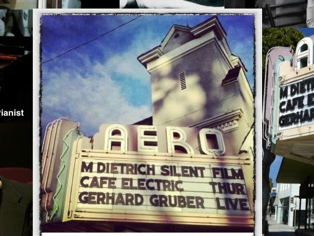 Gerhard Gruber in Aero Theatre Los Angeles