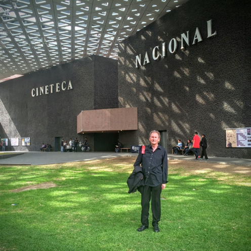 Gerhard Gruber in der Cineteca Nacional