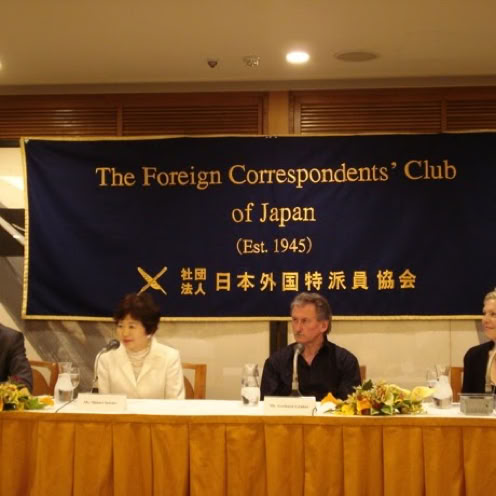 Gerhard Gruber im FCCJ Tokyo