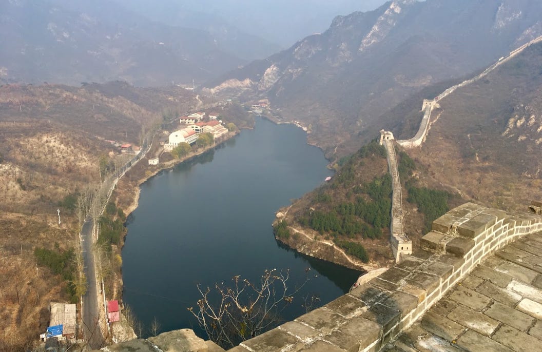 View from the Chinese Wall