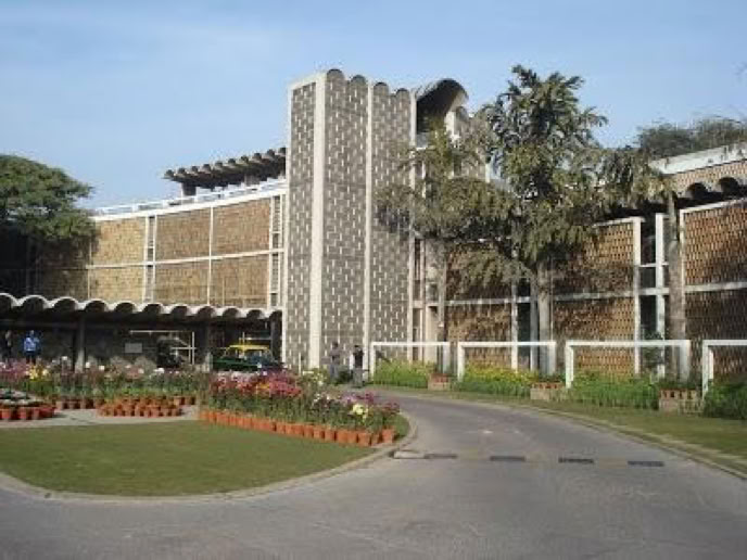 Gerhard Gruber in Delhi ICC, erster Auftritt in Indien