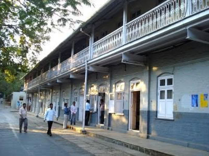 alte Studios im FTII Pune