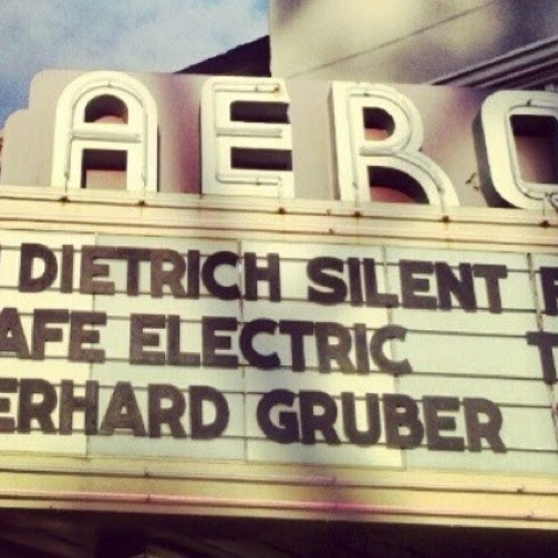Gerhard Gruber im Aero Theatre Los Angeles, Cafe Elektric 