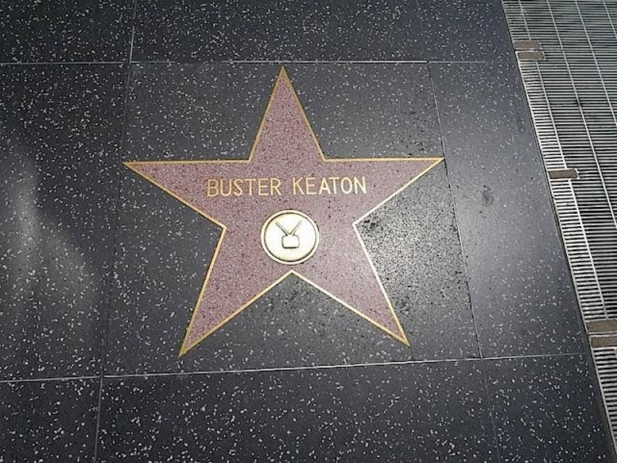 Buster Keaton Star LA Hollywood Boulevard