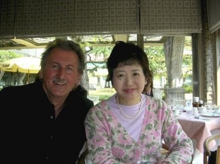 Gerhard Gruber mit Midori Sawato, Tokyo 