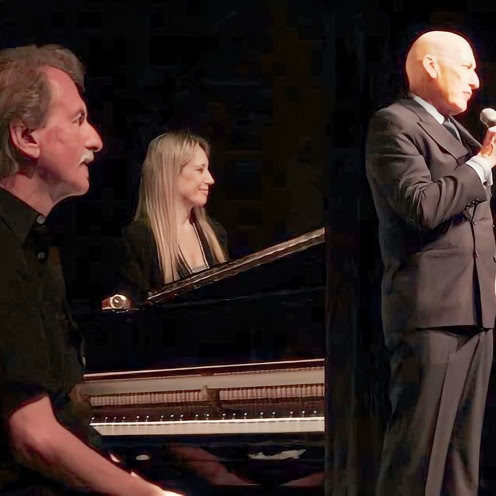 Gerhard Gruber mit Hilary Helstein und Ed Lauter 2012