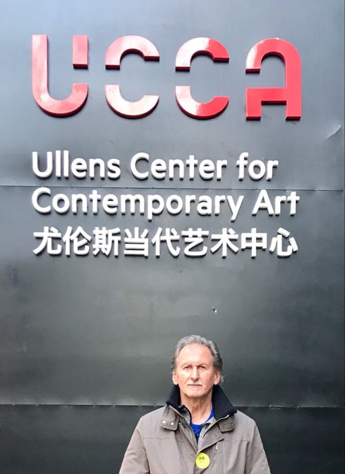 Gerhard Gruber vor dem UCCA